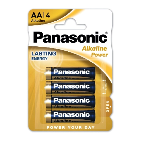 Bateria LR6 4szt Blister AA Panasonic alkaliczna